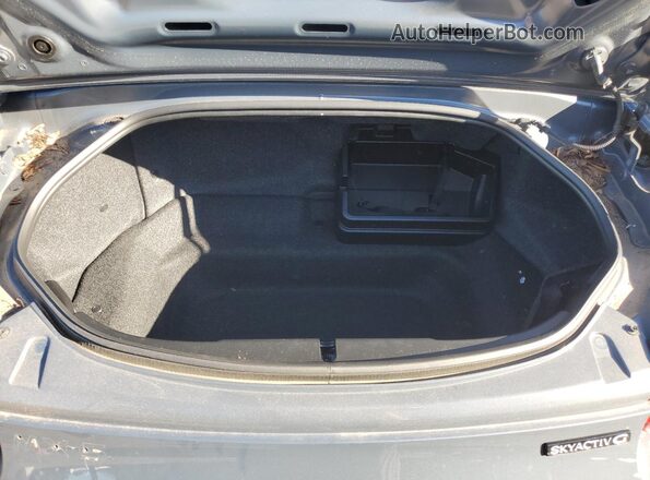 JM1NDAL76L0413330 2020 MAZDA MX-5 Gray Widok tylnych siedzeń