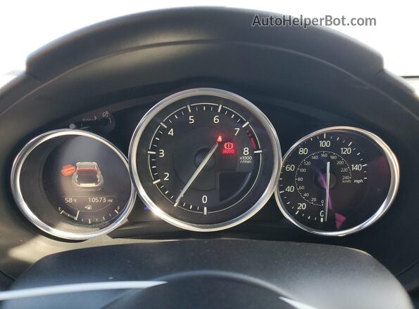JM1NDAL76L0413330 2020 MAZDA MX-5 Gray Widok zestawu wskaźników