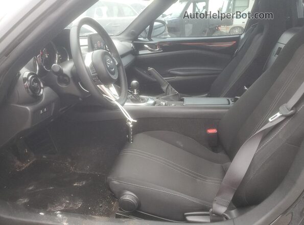 JM1NDAL79M0453466 2021 MAZDA MX-5 Black Widok wnętrza z przodu