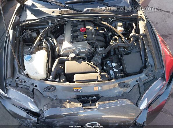 JM1NDAM71K0300446 2019 MAZDA MX-5 MIATA RF Gray უკანა ხედი