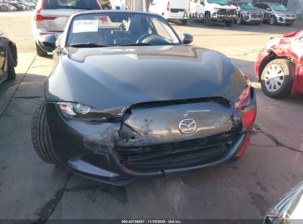 JM1NDAM71K0300446 2019 MAZDA MX-5 MIATA RF Gray უკანა სალონის ხედი