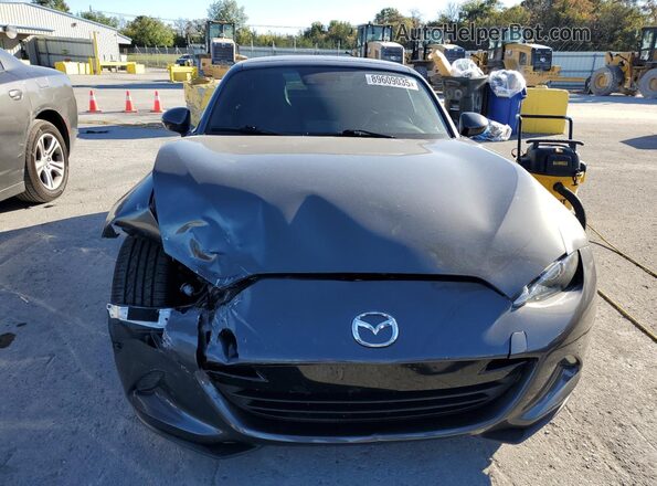 JM1NDAM72H0100720 2017 MAZDA MX-5 Gray წინა ხედი