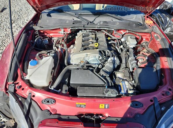 JM1NDAM72H0101429 2017 MAZDA MX-5 Red Вид задньої частини салону