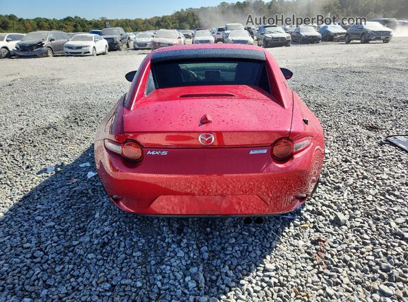 JM1NDAM72H0101429 2017 MAZDA MX-5 Red Вид ззаду