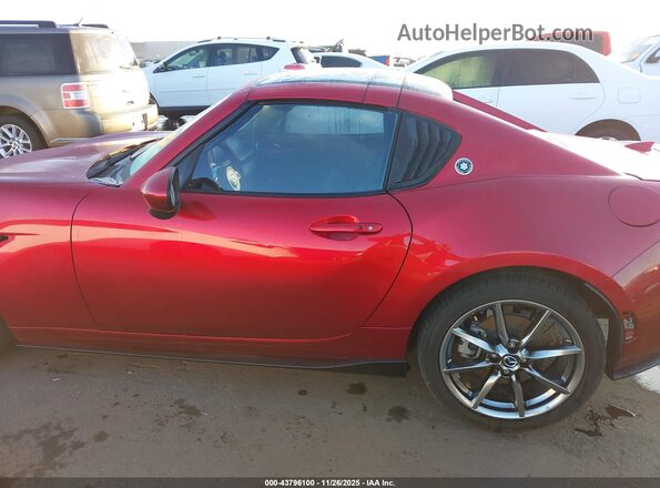 JM1NDAM72N0509182 2022 MAZDA MX-5 MIATA RF Красный Панорамный вид салона 360°