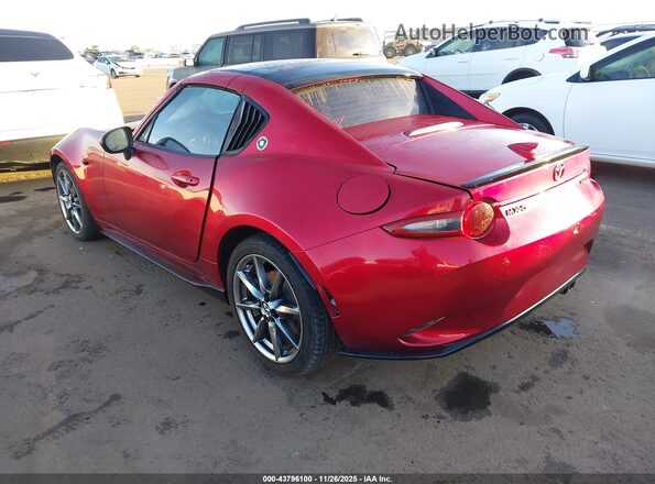 JM1NDAM72N0509182 2022 MAZDA MX-5 MIATA RF Красный Задняя левая четверть