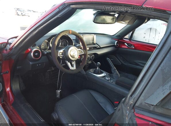 JM1NDAM72N0509182 2022 MAZDA MX-5 MIATA RF Красный Вид салона спереди