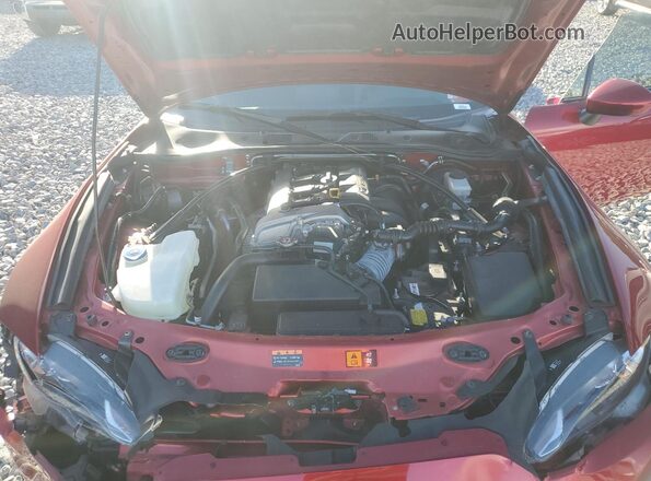 JM1NDAM73N0504041 2022 MAZDA MX-5 Red Widok wnętrza z tyłu