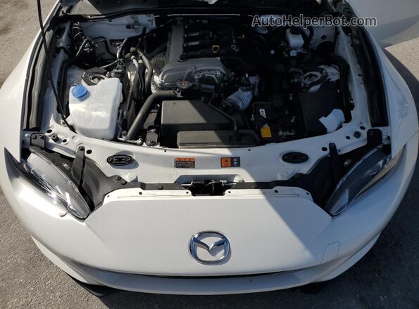 JM1NDAM73N0508977 2022 MAZDA MX-5 White Rear interior view
