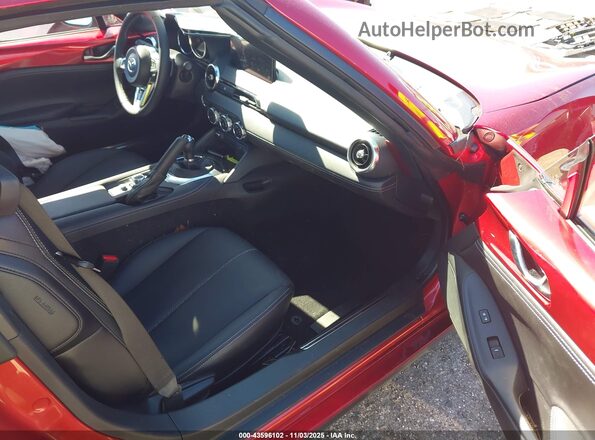 JM1NDAM73S0658230 2025 MAZDA MX-5 MIATA RF Red წინა სალონის ხედი