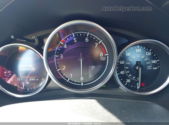 JM1NDAM73S0658230 2025 MAZDA MX-5 MIATA RF Red უკანა სავარძლების ხედი