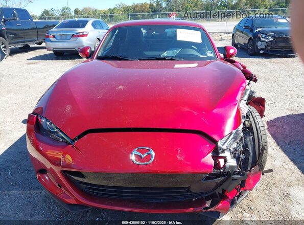 JM1NDAM73S0658230 2025 MAZDA MX-5 MIATA RF Red უკანა სალონის ხედი
