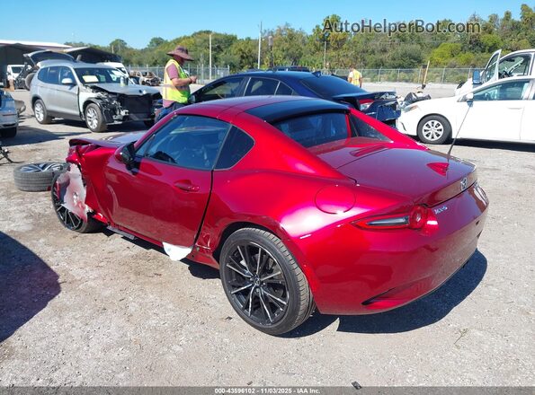 JM1NDAM73S0658230 2025 MAZDA MX-5 MIATA RF Red უკანა მარცხენა