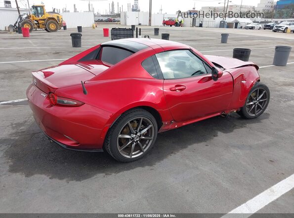 JM1NDAM74K0305334 2019 MAZDA MX-5 MIATA RF Burgundy Задня права чверть
