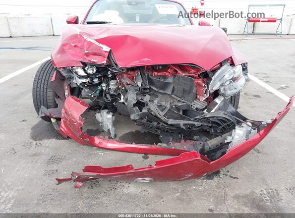 JM1NDAM74K0305334 2019 MAZDA MX-5 MIATA RF Burgundy Вид спереду