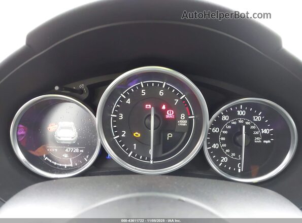 JM1NDAM74K0305334 2019 MAZDA MX-5 MIATA RF Burgundy Вид задніх сидінь