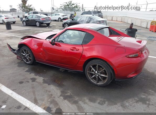 JM1NDAM74K0305334 2019 MAZDA MX-5 MIATA RF Burgundy Задня ліва чверть