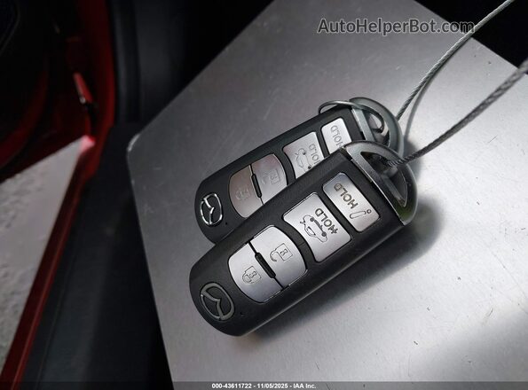 JM1NDAM74K0305334 2019 MAZDA MX-5 MIATA RF Burgundy Вид панелі приладів