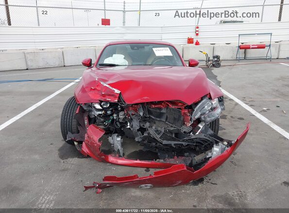 JM1NDAM74K0305334 2019 MAZDA MX-5 MIATA RF Burgundy Вид щитка приладів