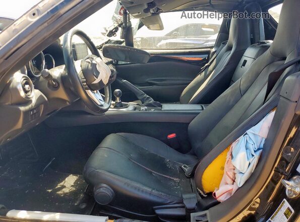 JM1NDAM75K0309148 2019 MAZDA MX-5 Black Вид салону спереду