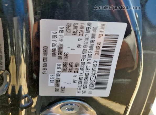 JM1NDAM75K0309148 2019 MAZDA MX-5 Black Вид наклейки з VIN-кодом