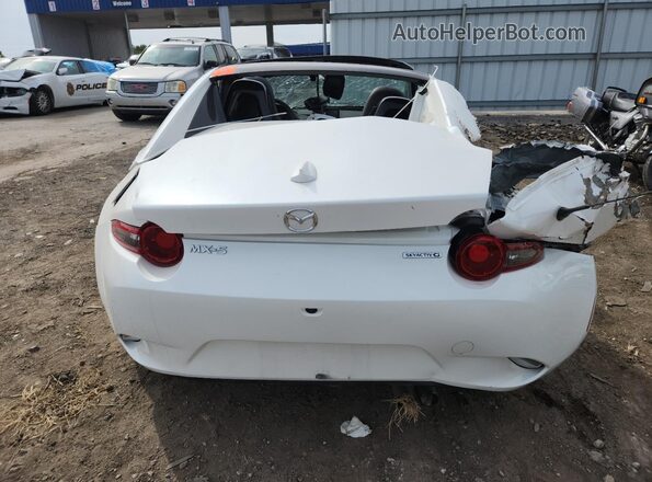 JM1NDAM76N0505880 2022 MAZDA MX-5 Белый Вид сзади