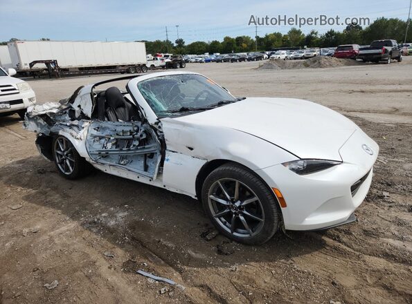 JM1NDAM76N0505880 2022 MAZDA MX-5 Белый Передняя правая четверть