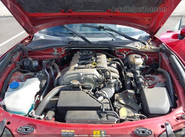 JM1NDAM79K0309265 2019 MAZDA MX-5 MIATA RF Red უკანა ხედი