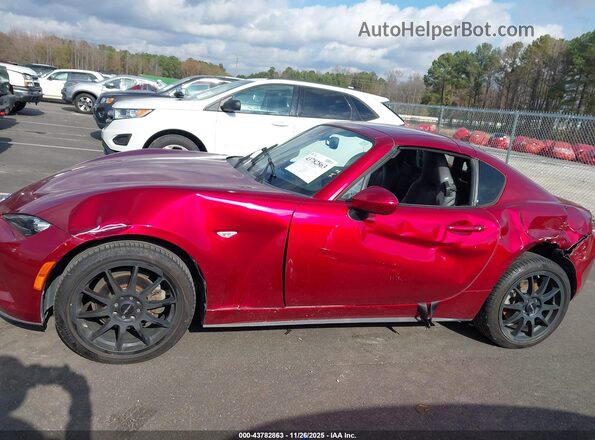 JM1NDAM79K0309265 2019 MAZDA MX-5 MIATA RF Red სალონის 360-გრადუსიანი ხედი