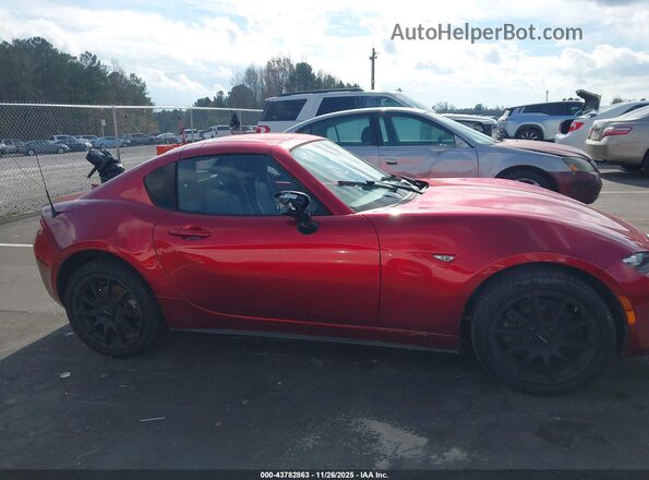JM1NDAM79K0309265 2019 MAZDA MX-5 MIATA RF Red უკანა სალონის ხედი