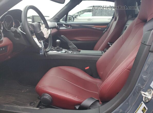 JM1NDAM79L0413837 2020 MAZDA MX-5 Charcoal Սալոնի դիմացի տեսք