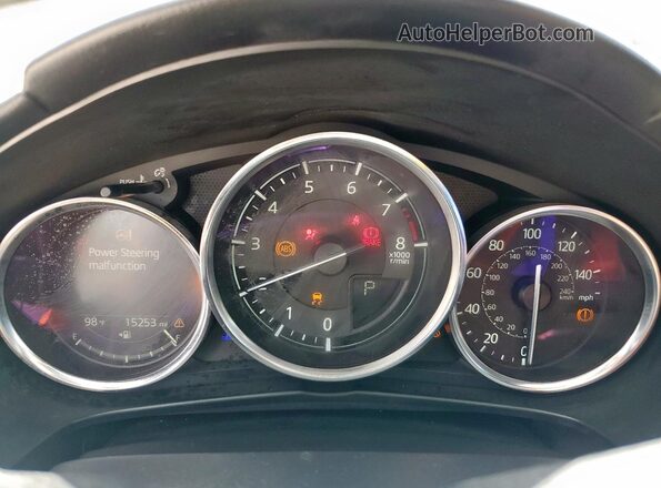 JM1NDAM79P0553957 2023 MAZDA MX-5 Tan Սարքավորումների վահանակի տեսք