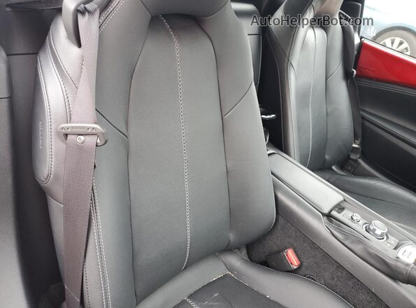 JM1NDAM79P0559578 2023 MAZDA MX-5 Maroon Вид задніх сидінь