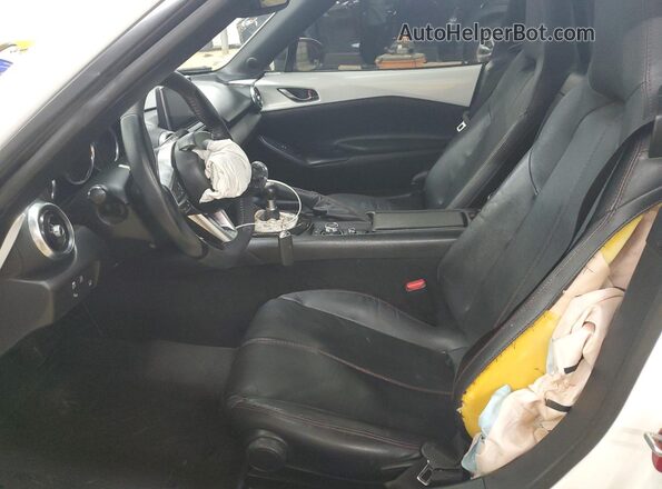 JM1NDAM7XH0106197 2017 MAZDA MX-5 White Vista interior delantera