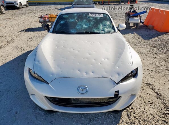 JM1NDAM7XM0456827 2021 MAZDA MX-5 White Front view