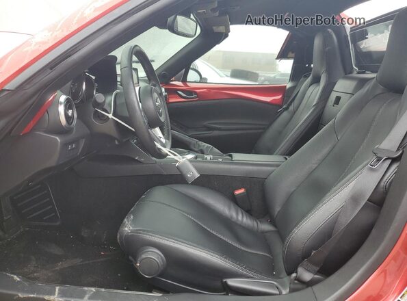 JM1NDAM7XN0501654 2022 MAZDA MX-5 Red Widok wnętrza z przodu