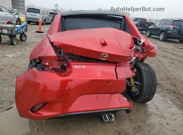 JM1NDAM7XN0501654 2022 MAZDA MX-5 Red Widok z tyłu