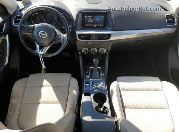 JM3KE2CY2G0609177 2016 MAZDA CX-5 Red წინა პანელის ხედი