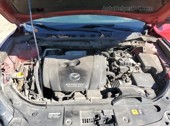 JM3KE2CY2G0609177 2016 MAZDA CX-5 Red უკანა სალონის ხედი
