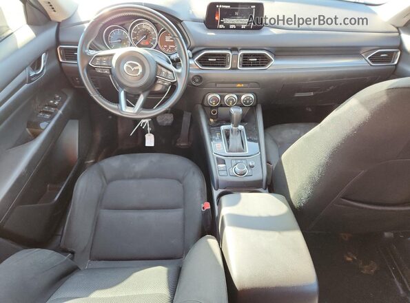 JM3KFABM2L0725057 2020 MAZDA CX-5 Blue Dashboard view