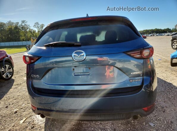 JM3KFABM2L0725057 2020 MAZDA CX-5 Blue Rear view