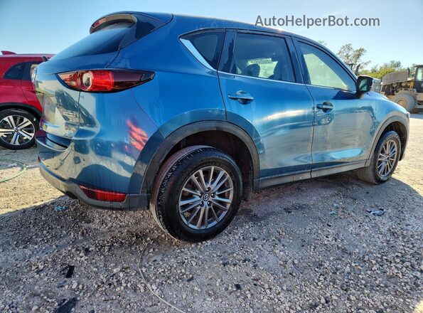 JM3KFABM2L0725057 2020 MAZDA CX-5 Blue Rear right