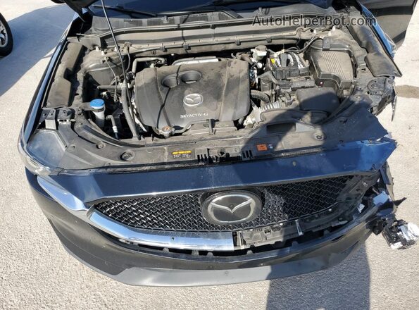 JM3KFACM0M0418955 2021 MAZDA CX-5 Black Widok komory silnika