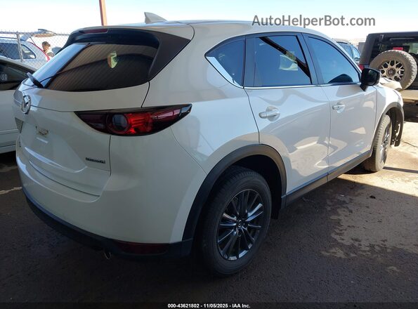 JM3KFACM7L0722220 2020 MAZDA CX-5 White უკანა მარჯვენა