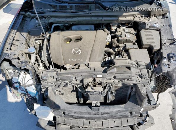 JM3KFACM7L0850652 2020 MAZDA CX-5 Blue Engine compartment view