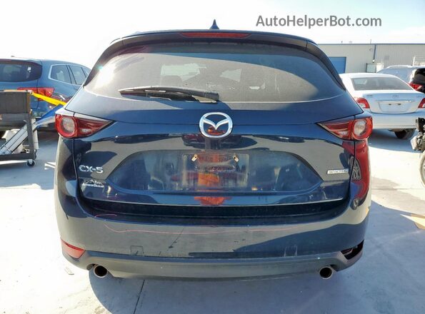 JM3KFACM7L0850652 2020 MAZDA CX-5 Blue Rear view