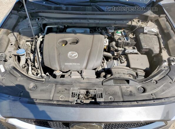JM3KFACM8L0854127 2020 MAZDA CX-5 Gray Engine compartment view