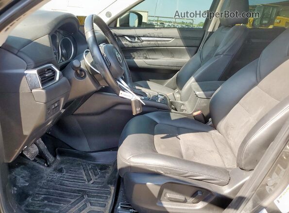 JM3KFACM8L0854127 2020 MAZDA CX-5 Gray Front interior view