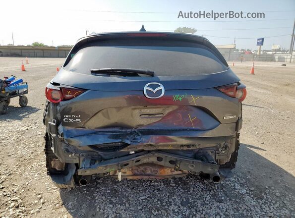 JM3KFACM8L0854127 2020 MAZDA CX-5 Gray Rear view