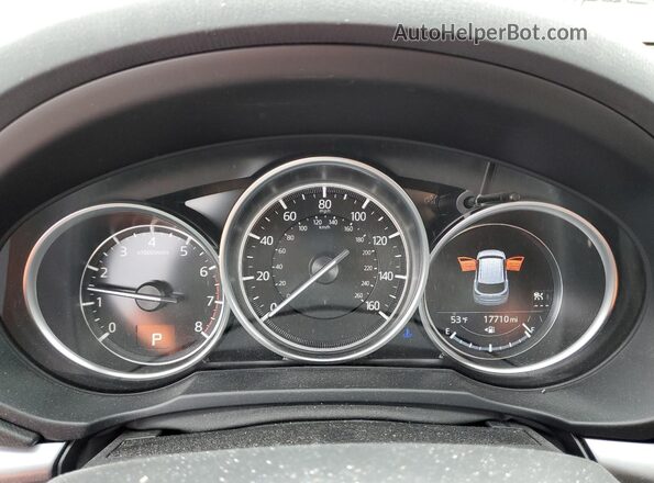 JM3KFBAM8P0226258 2023 MAZDA CX-5 Burgundy Widok zestawu wskaźników